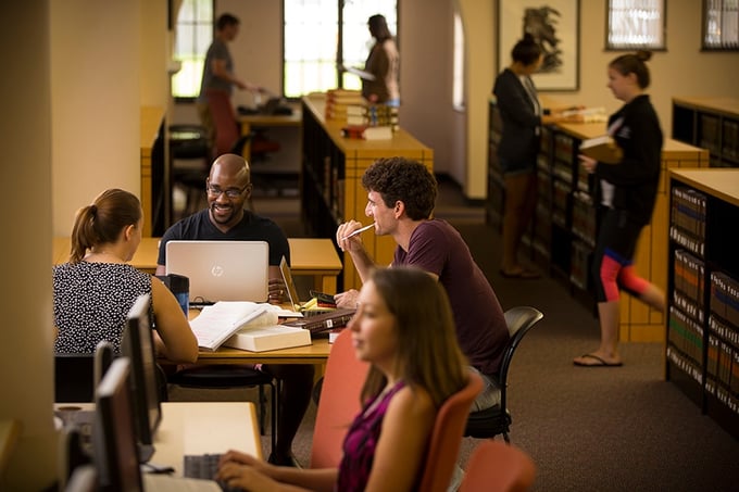 law research at the library