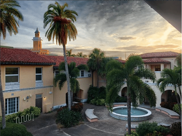 Campus of private law school in St. Petersburg, Florida