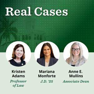 Real Cases Podcast: Adjusting to Law School Life: Stetson’s Inns Program, Part 2