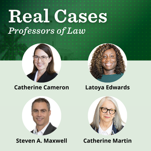 Real Cases Podcast:&nbsp;Who’s In Your Corner? Inside Stetson Law’s Mentorship Culture
