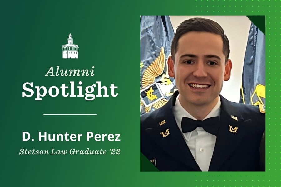 Student Spotlight: D. Hunter Perez, '22